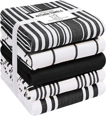 Black and white Dish towels